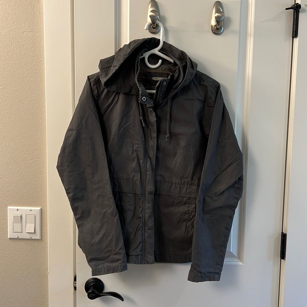 Hooded Women’s Utility Jacket. Size small.